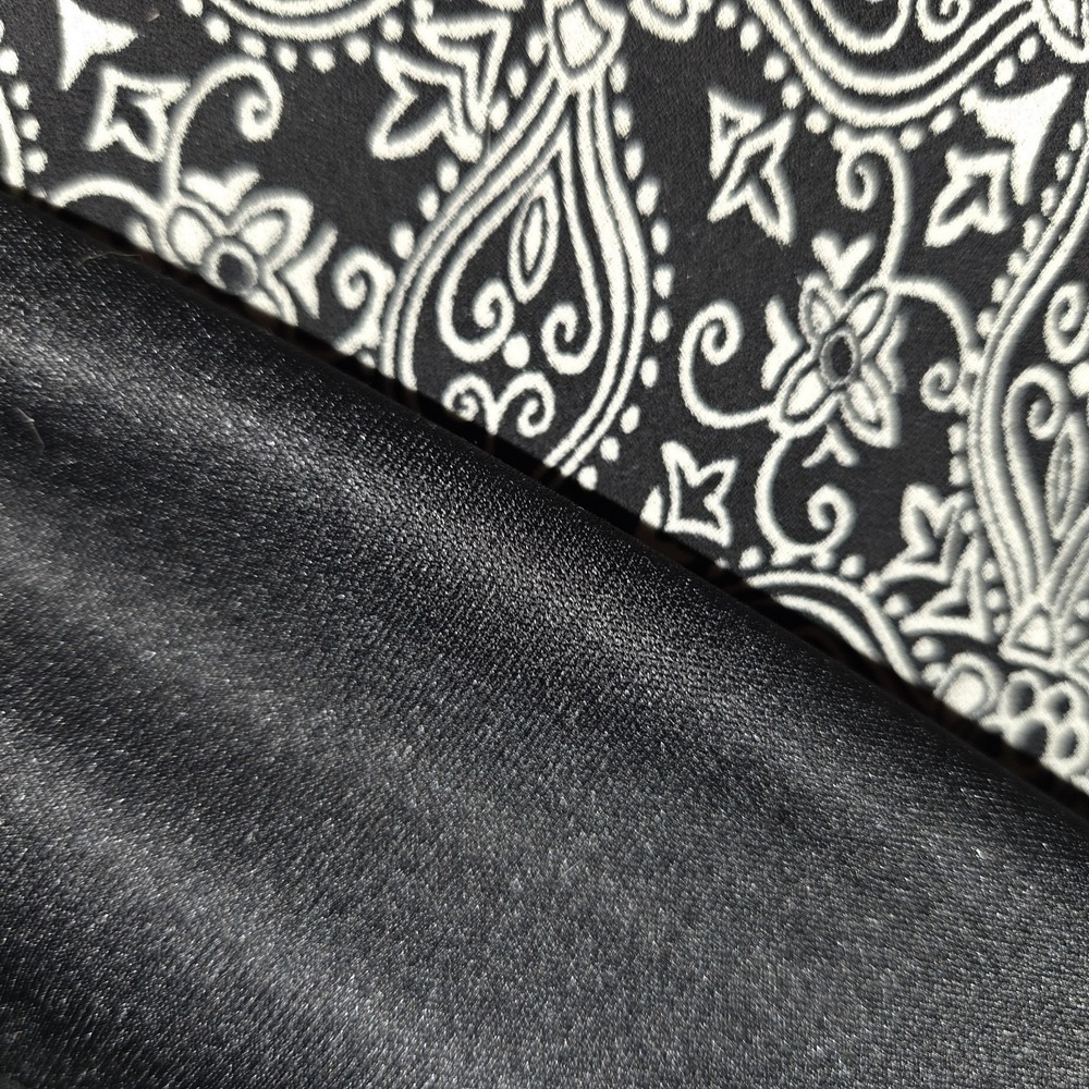 Jonathan Martin‎ Lined Maxi Skirt Black White Women's Size 10 - Picture 6 of 7